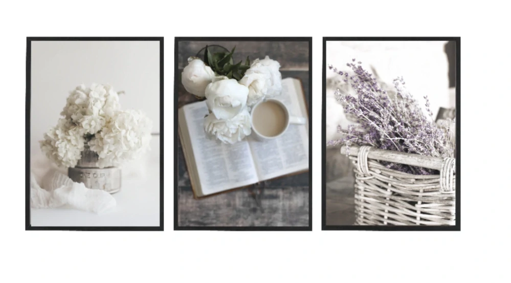 Boho flower set