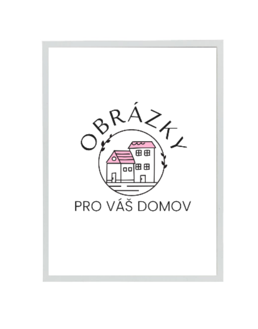 Bílý rám