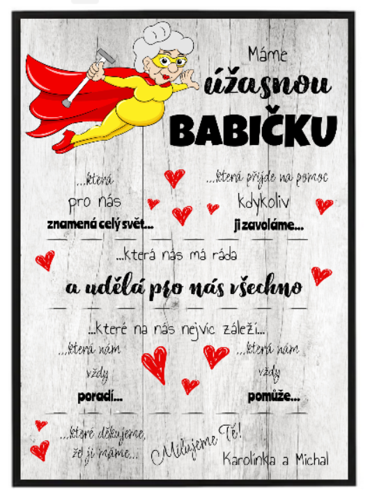 Pro nejlepší babičku
