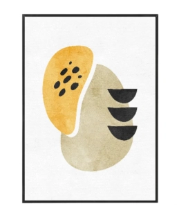 Oranžový abstrakt 1