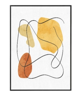 Oranžový abstrakt 2