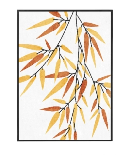 Oranžový abstrakt 3