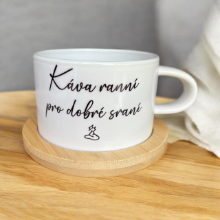 Káva ranní pro dobré sraní