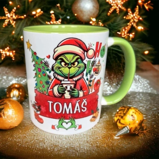 Hrnek Grinch se jménem