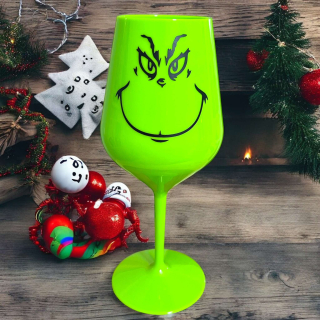 Sklenice na víno GRINCH