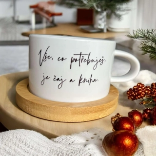 Vše, co potřebuješ, je čaj a kniha