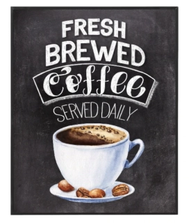 Coffee black background