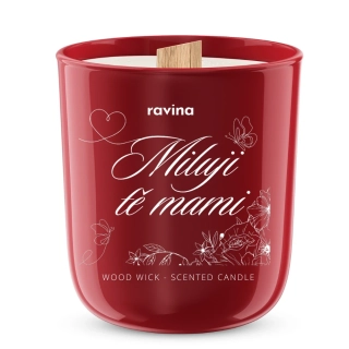 Svíčka Miluji Tě, mami