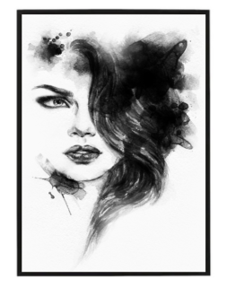 Žena watercolor N2