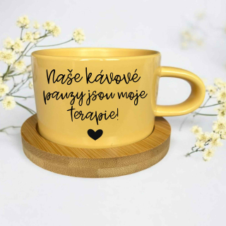 Naše kávové pauzy jsou moje terapie