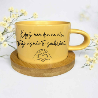 Když mám den na nic, tvůj úsměv to zachrání