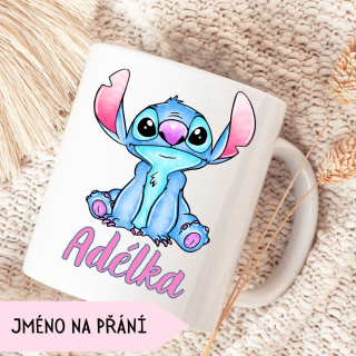 Stitch [JMÉNO NA PŘÁNÍ] RŮŽOVÁ