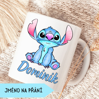 Stitch [JMÉNO NA PŘÁNÍ] MODRÁ