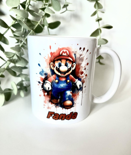 Hrnek Mario se jménem