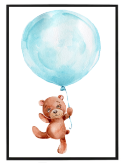 Medvěd s balonem