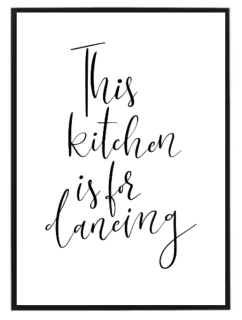 This kitchen is for dancing