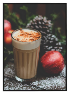 Latte machiato Christmas