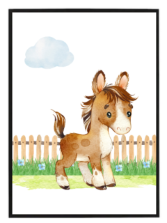 Serie domácí zvířata: Koník