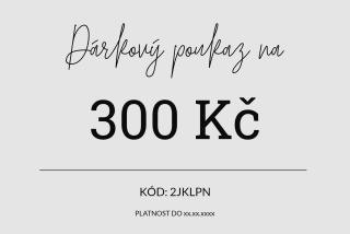 Dárkový poukaz 300Kč