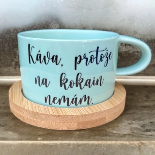 Káva, protože na kokain nemám!